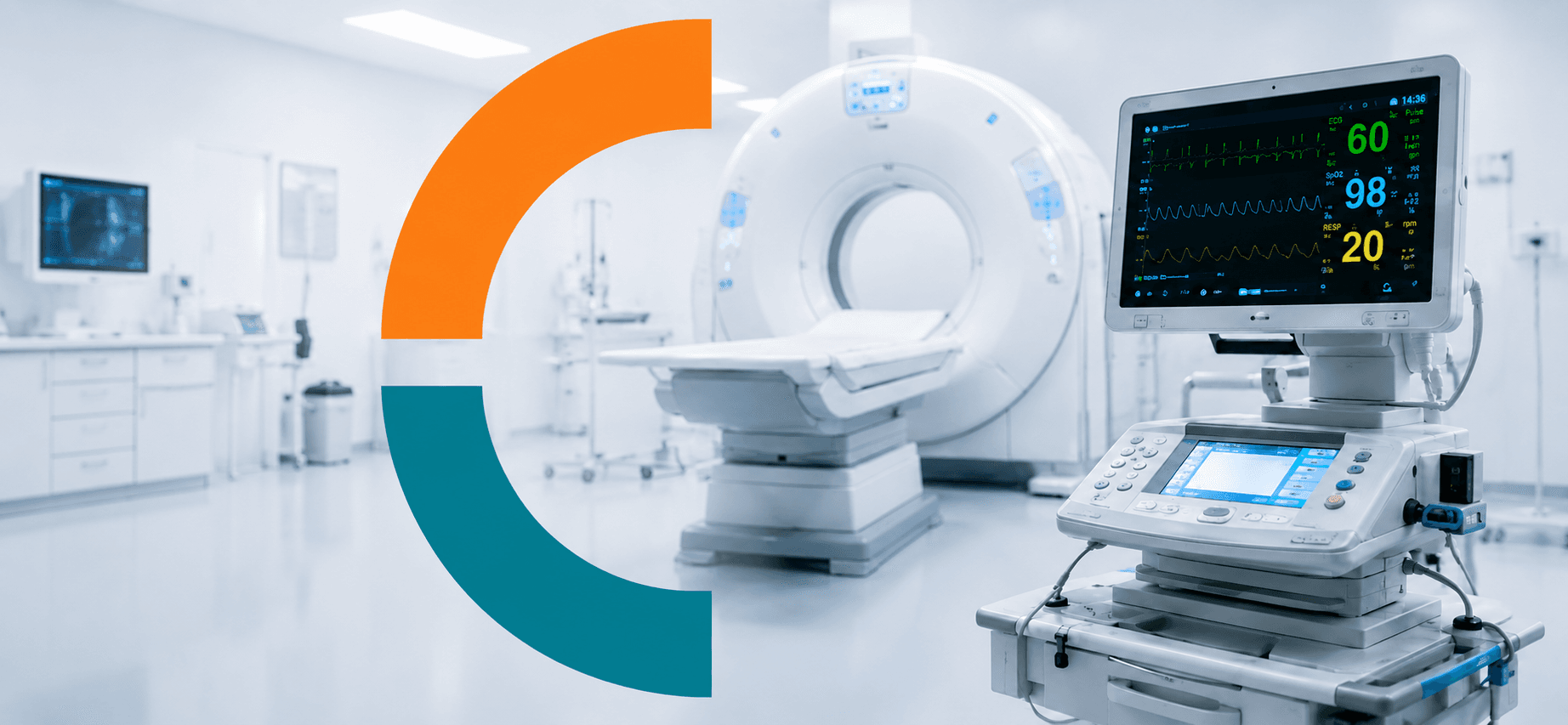 Equipamentos de diagnóstico e monitoramento em ambiente hospitalar